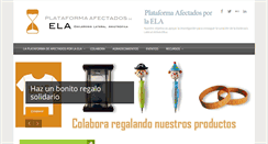 Desktop Screenshot of plataformaafectadosela.org