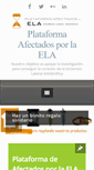 Mobile Screenshot of plataformaafectadosela.org
